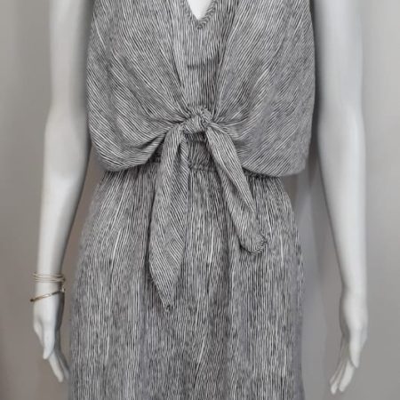 Vestido Zebrado
