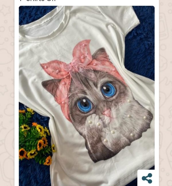 Blusa Gatinha